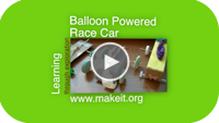 Balloon Powered Race Cars